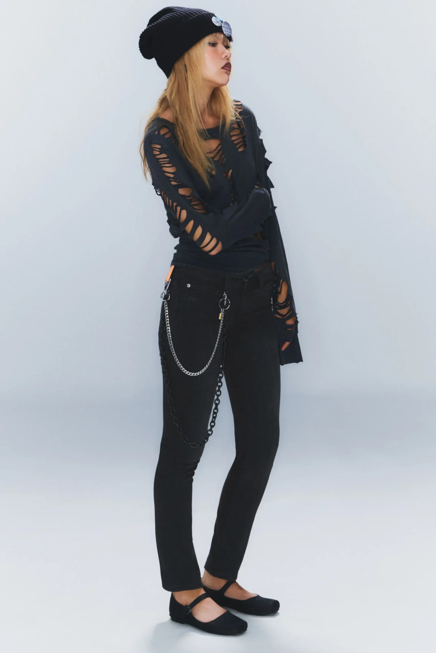 Weekday Jeans<SLEEZIE LOW WAIST SKINNY JEANS