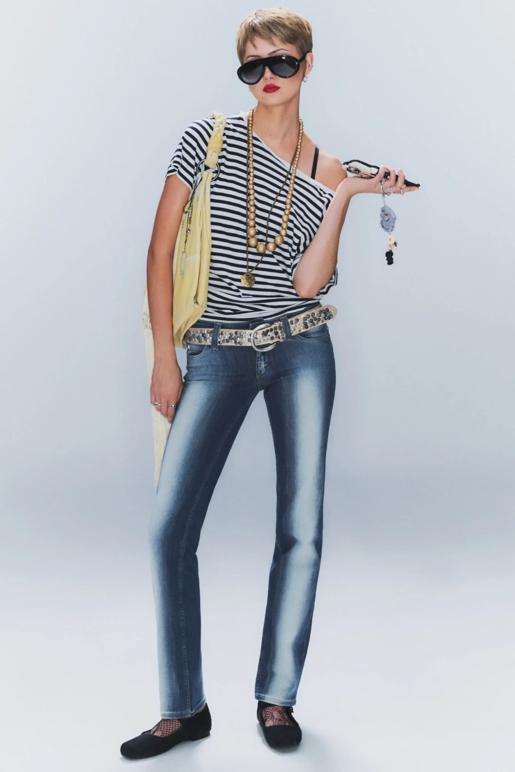 Weekday Jeans<SLEEZIE LOW WAIST SKINNY STRAIGHT JEANS