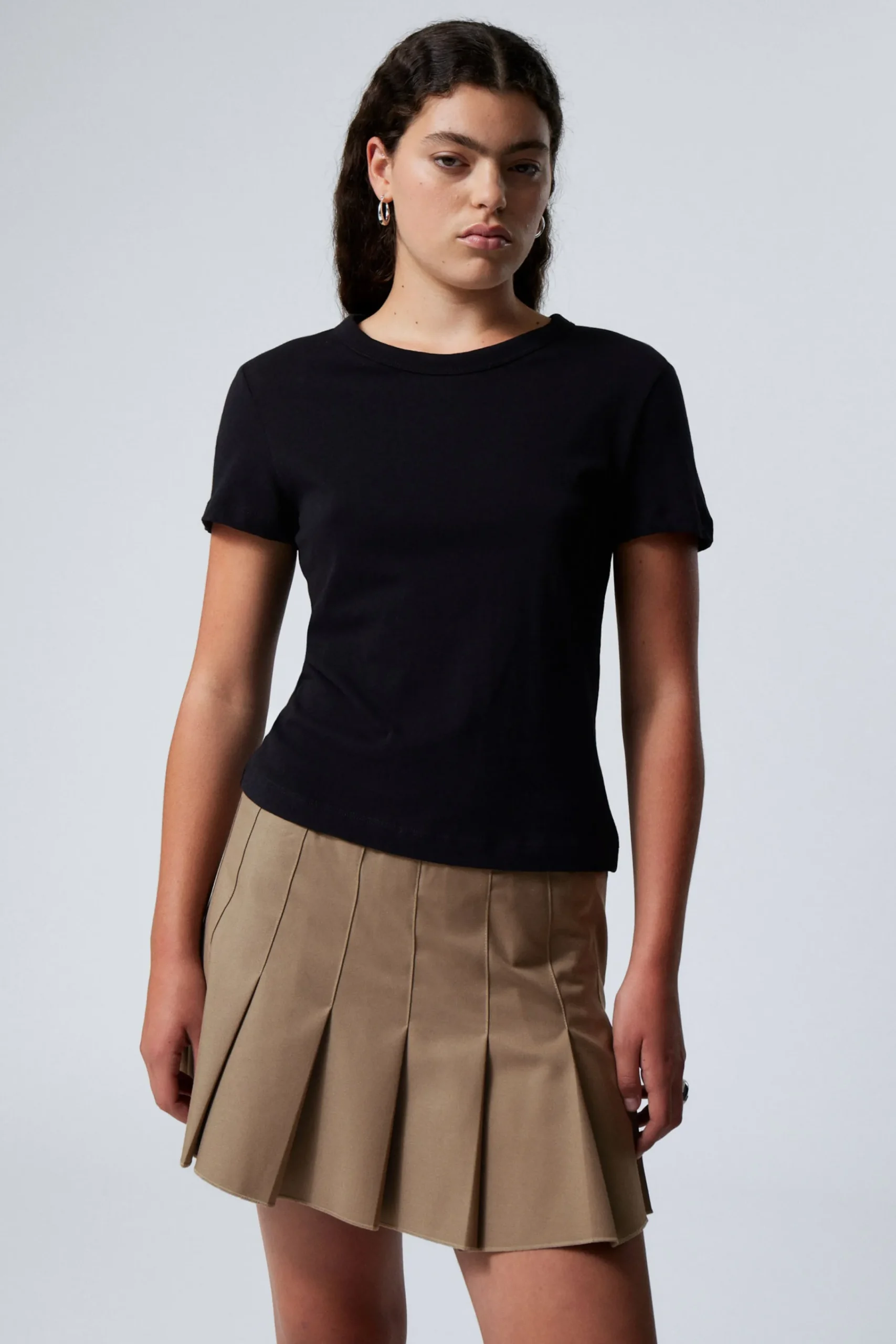 Weekday Basplagg | T-Shirtar<SLIM FITTED T-SHIRT