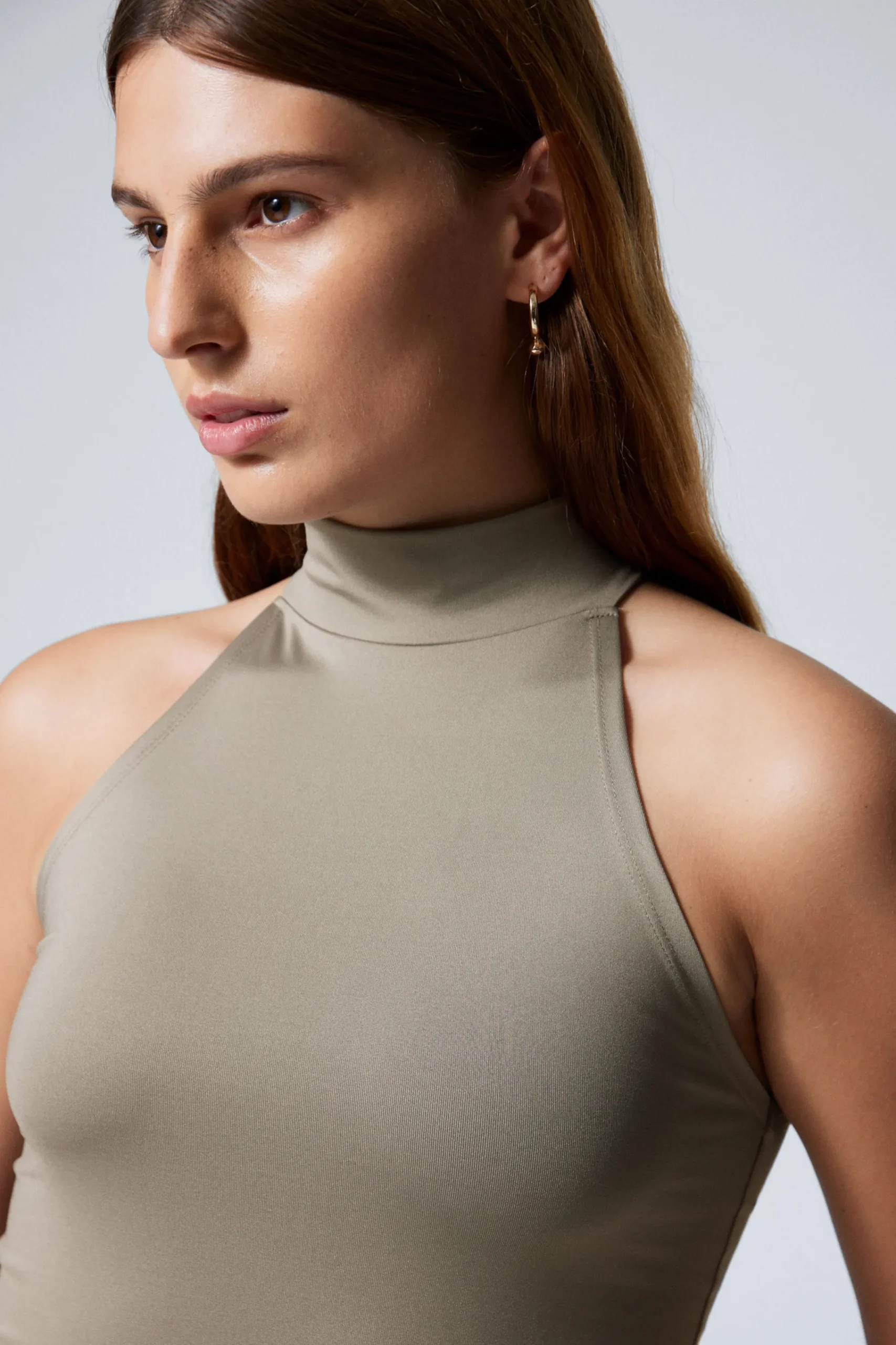 Weekday Toppar<SMAL ÄRMLÖS TURTLENECK-TOPP