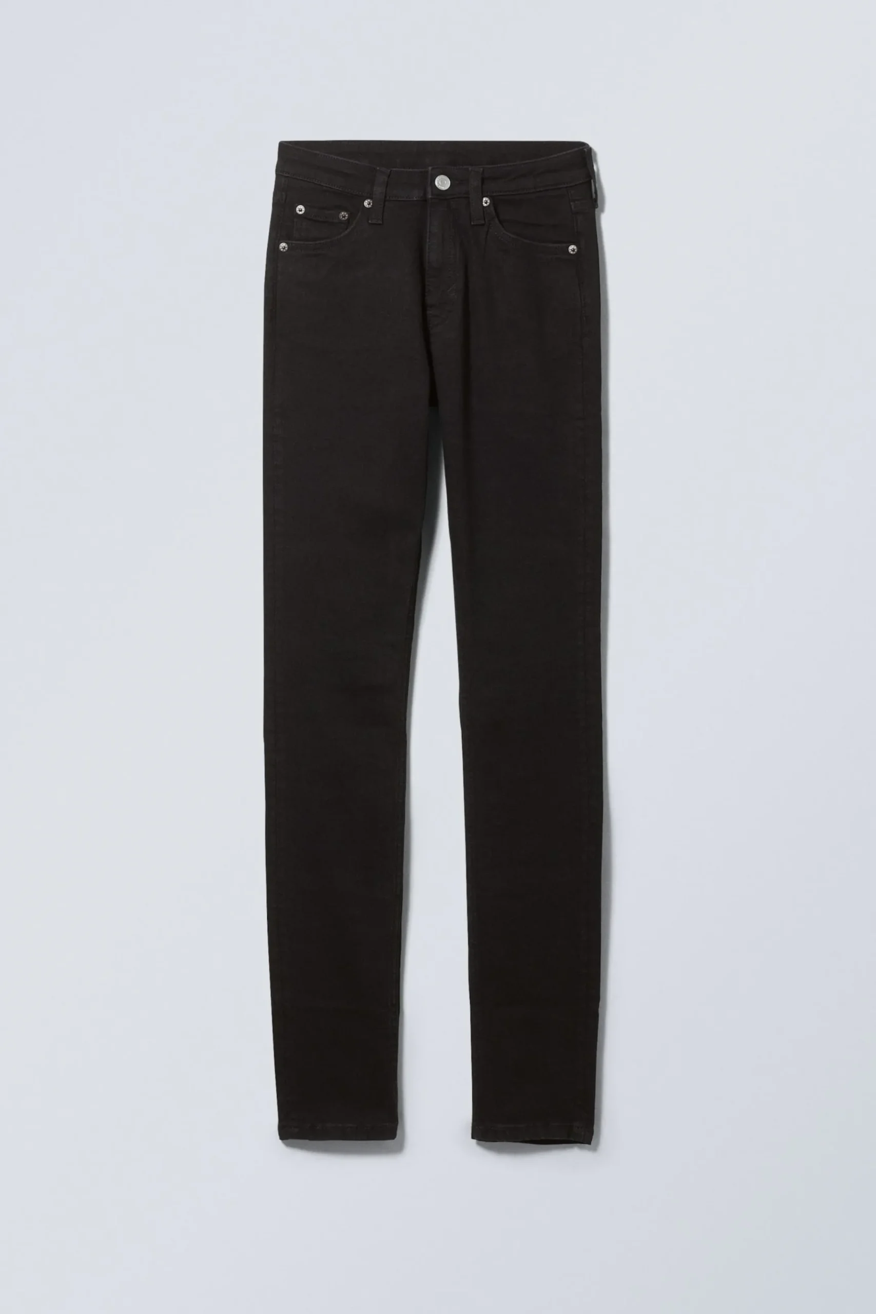 Weekday Jeans<SPARE MID WAIST SKINNY LEG JEANS