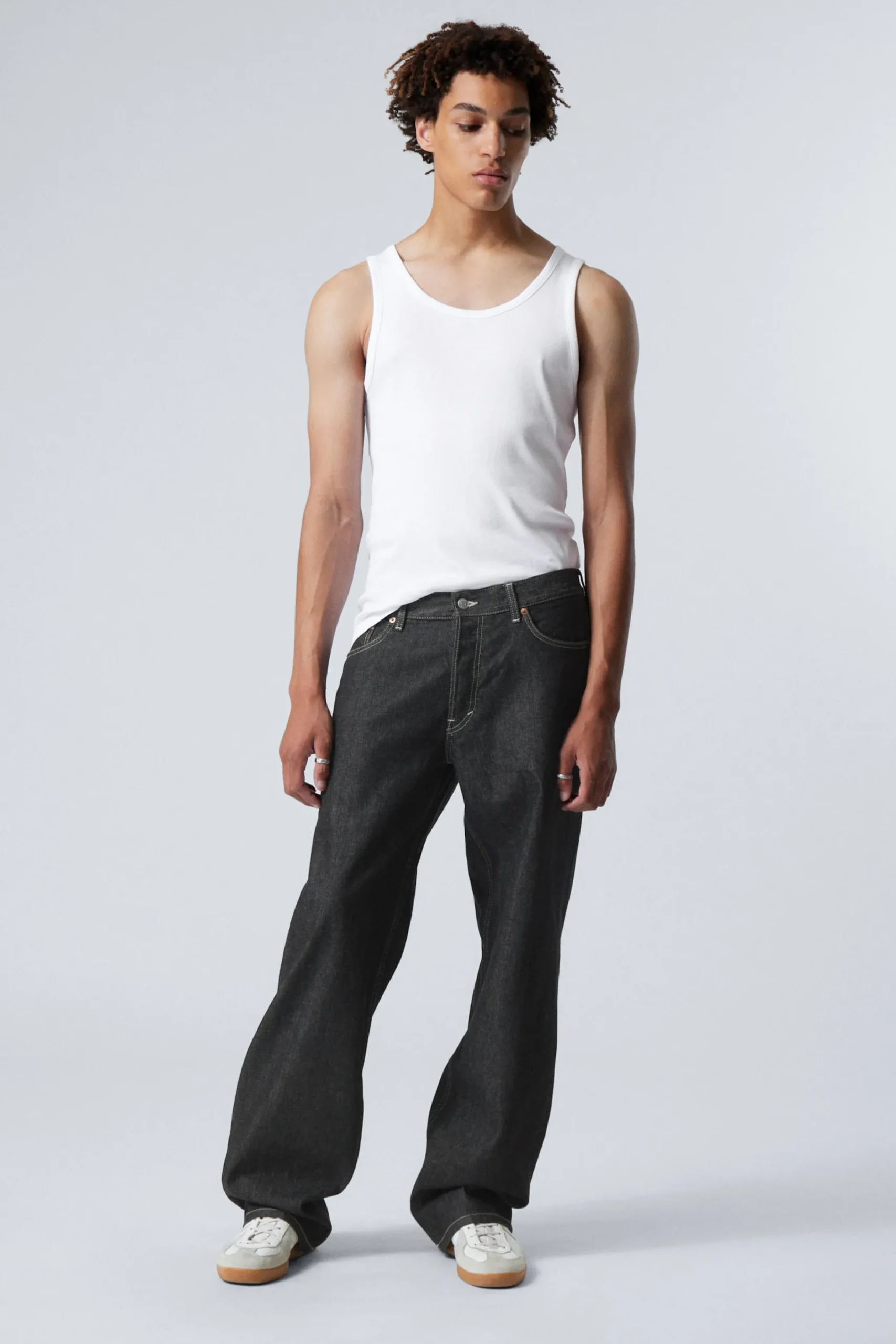 Weekday Jeans<SPHERE LOW WAIST LOOSE STRAIGHT LEG JEANS
