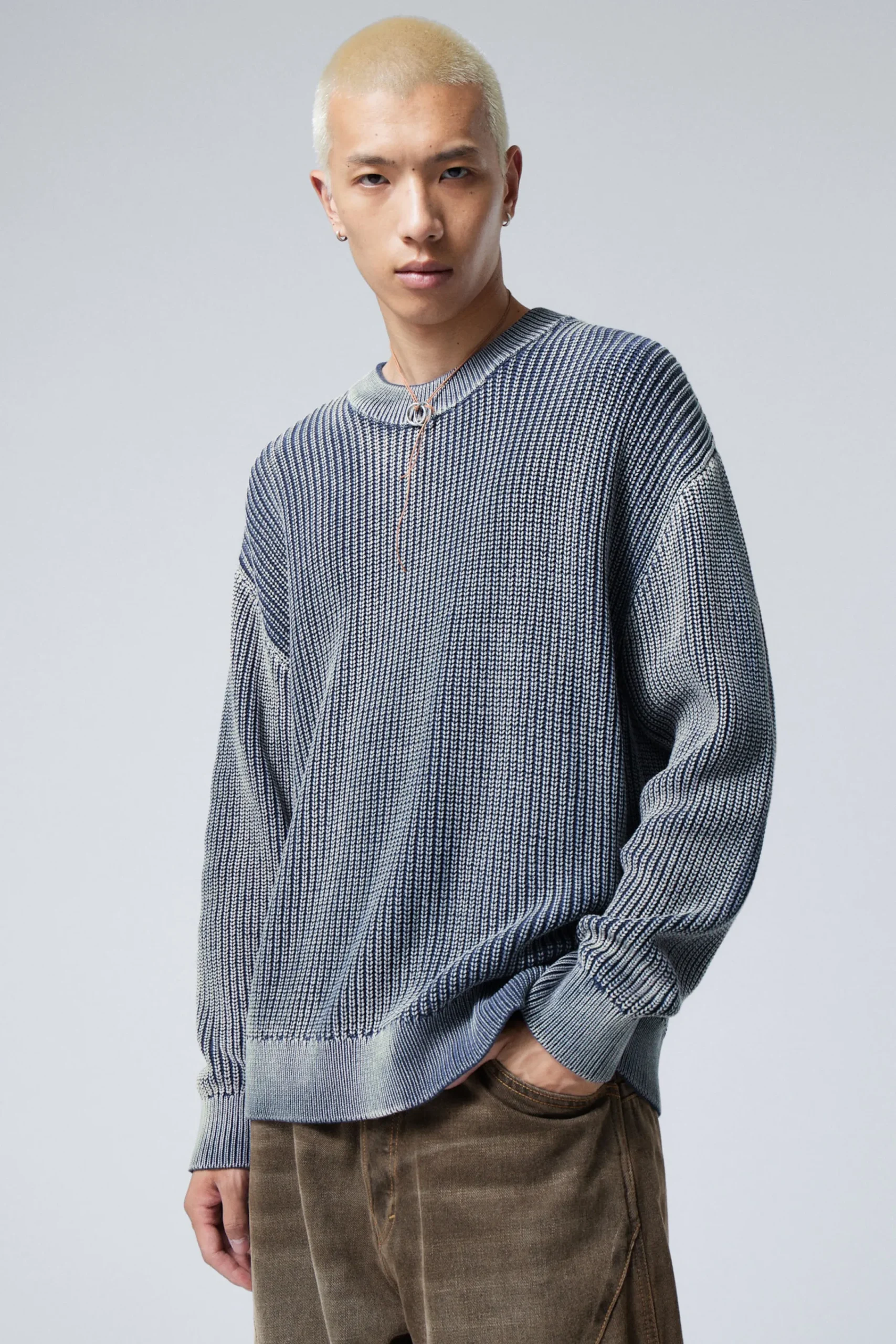 Weekday Stickat<SWEATSHIRT DANIEL