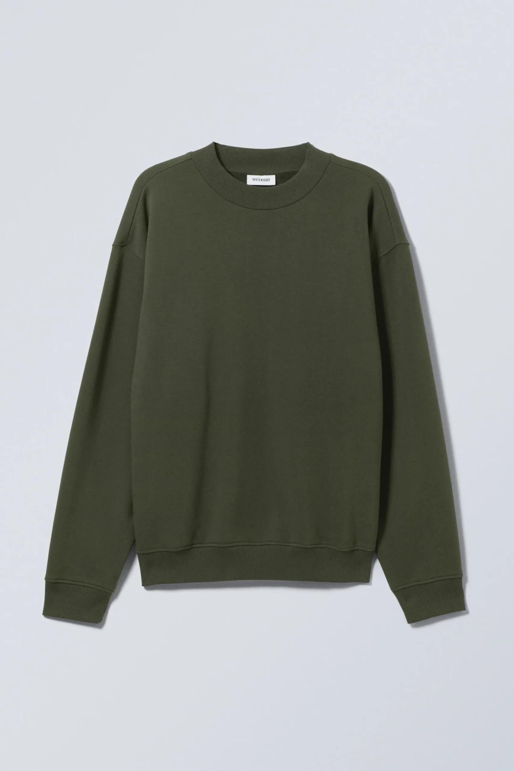sweatshirt_med_avslappnad_passform_2-3.webp Weekday Sweatshirts | Basplagg<SWEATSHIRT MED AVSLAPPNAD PASSFORM