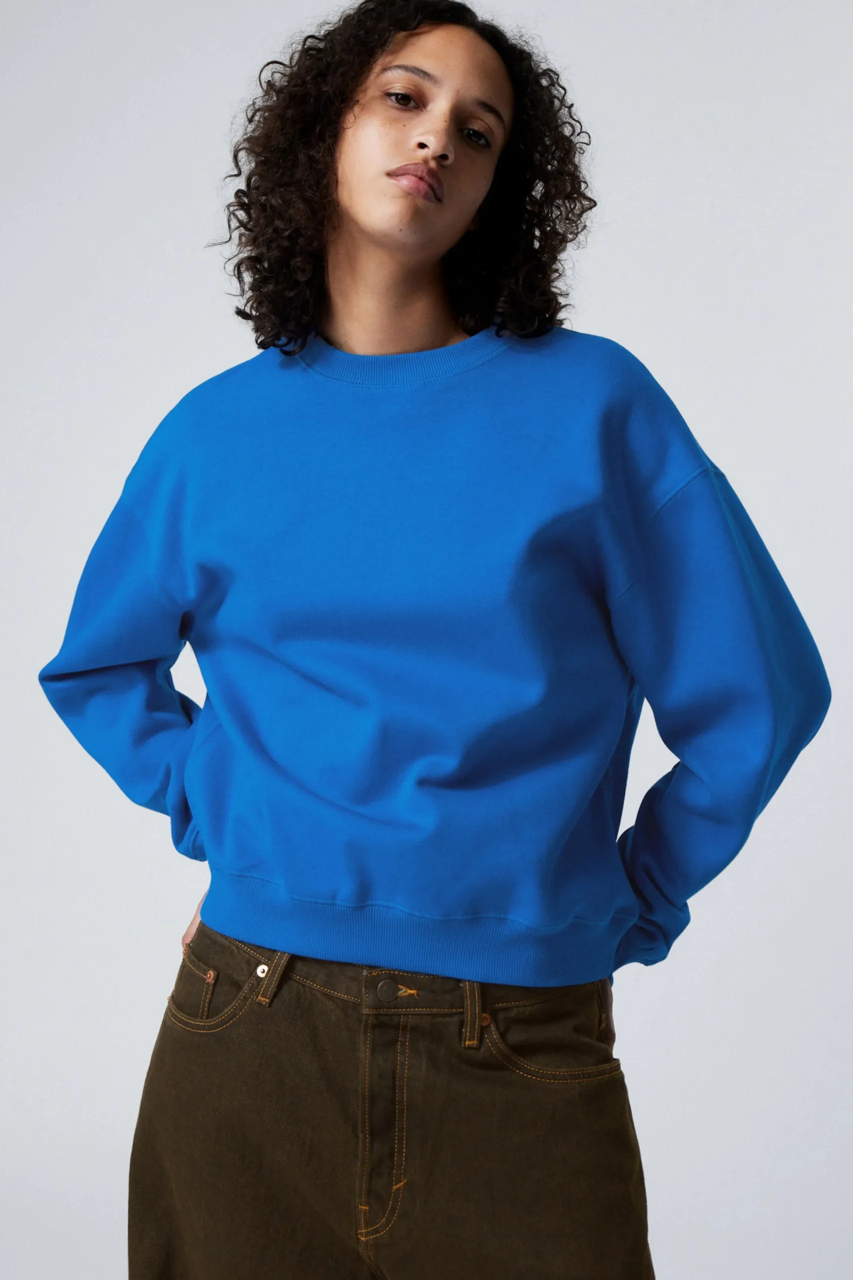 Weekday Sweatshirts | Basplagg<SWEATSHIRT STANDARD ESSENCE