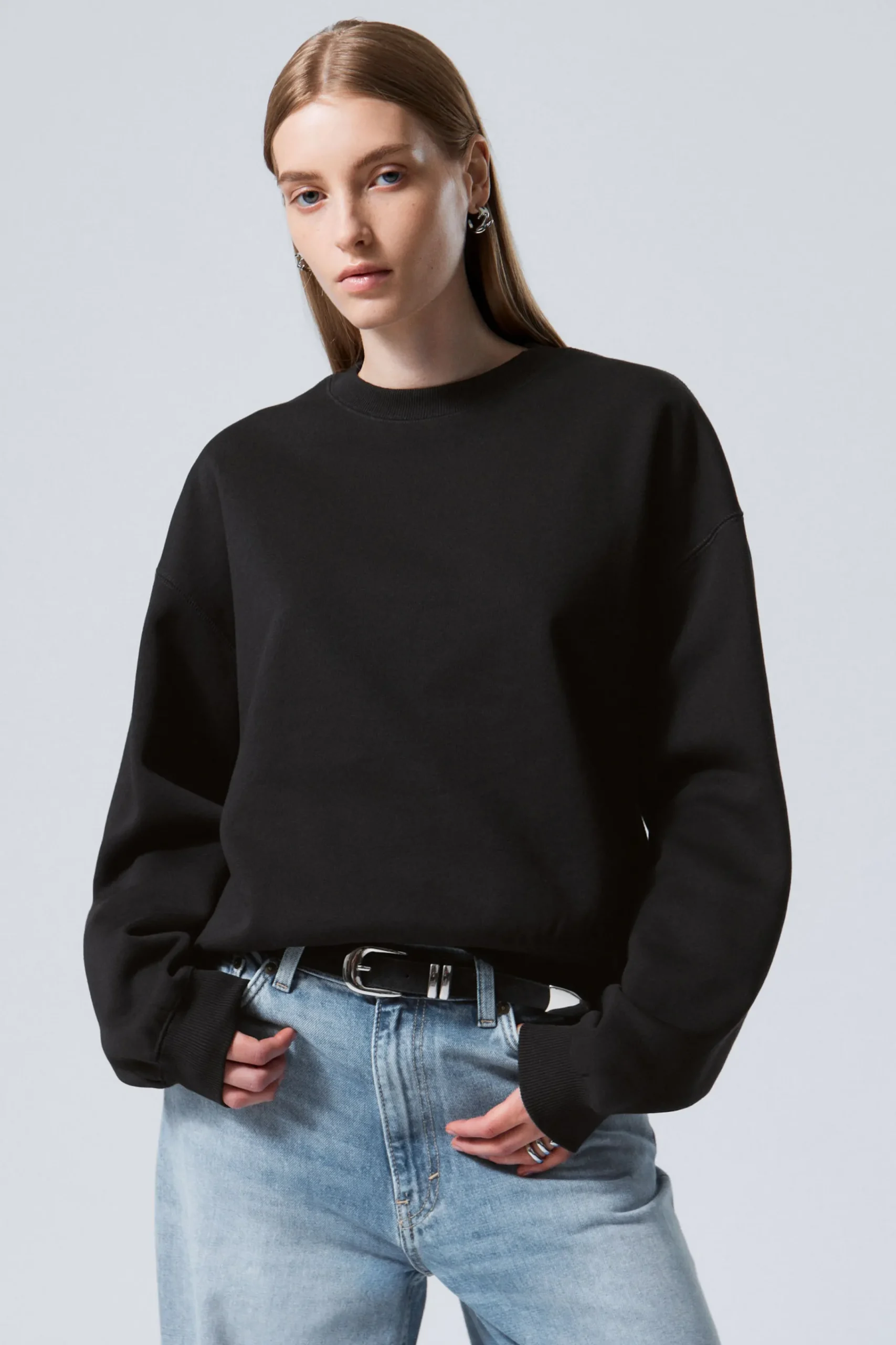 Weekday Sweatshirts | Basplagg<SWEATSHIRT STANDARD ESSENCE