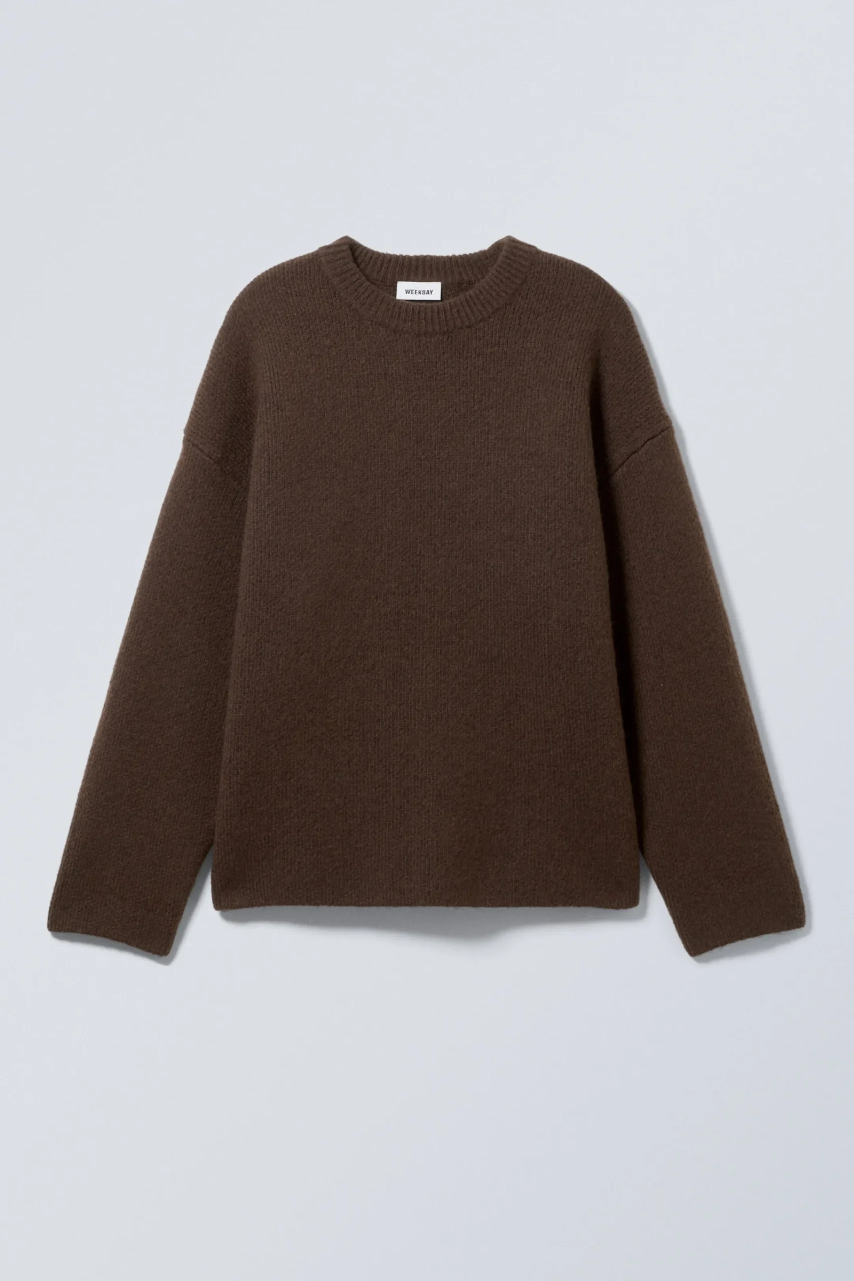 Weekday Stickat<TEO OVERSIZED WOOL BLEND KNIT SWEATER