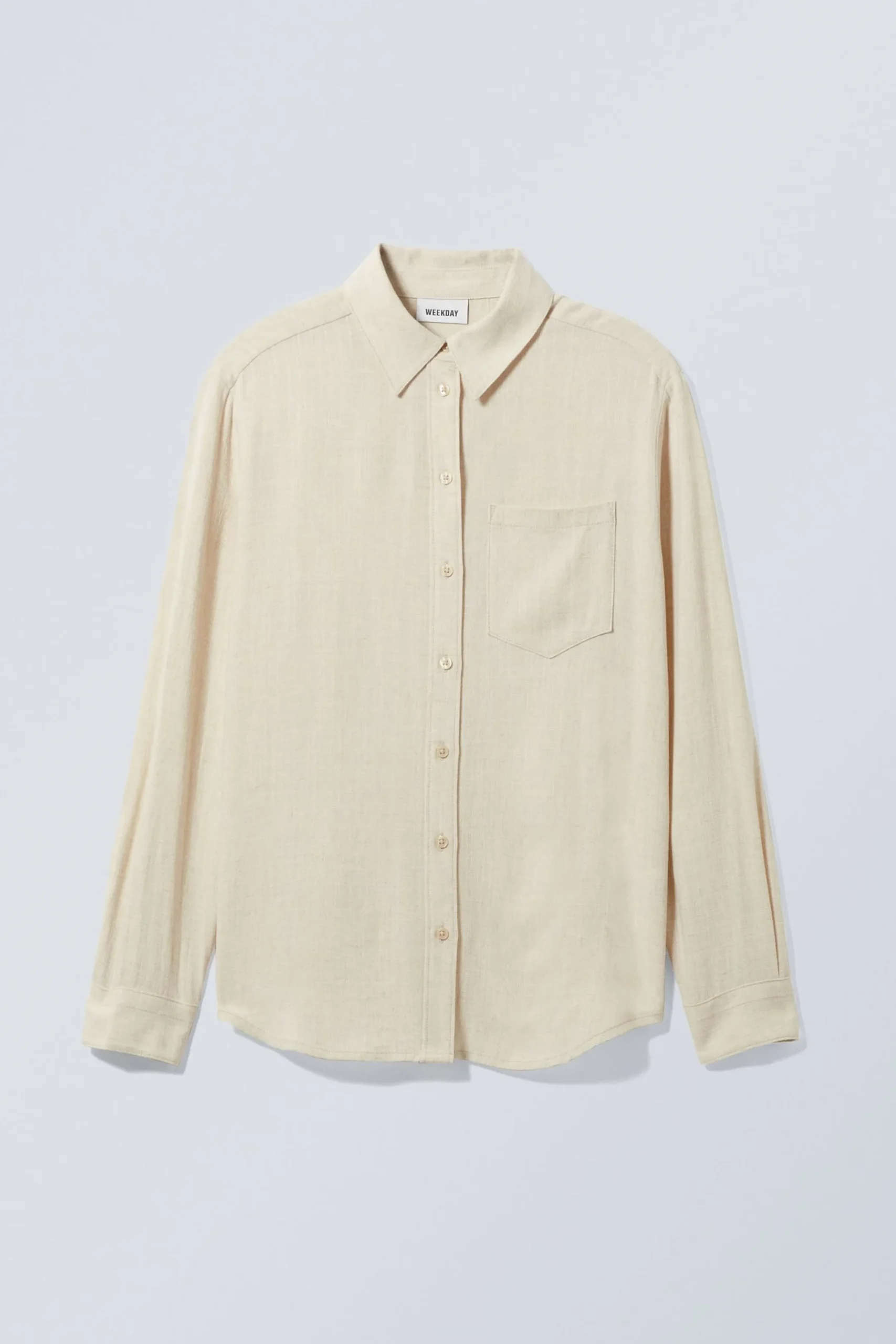 Weekday Blusar & Skjortor<TESSA LINEN MIX SHIRT