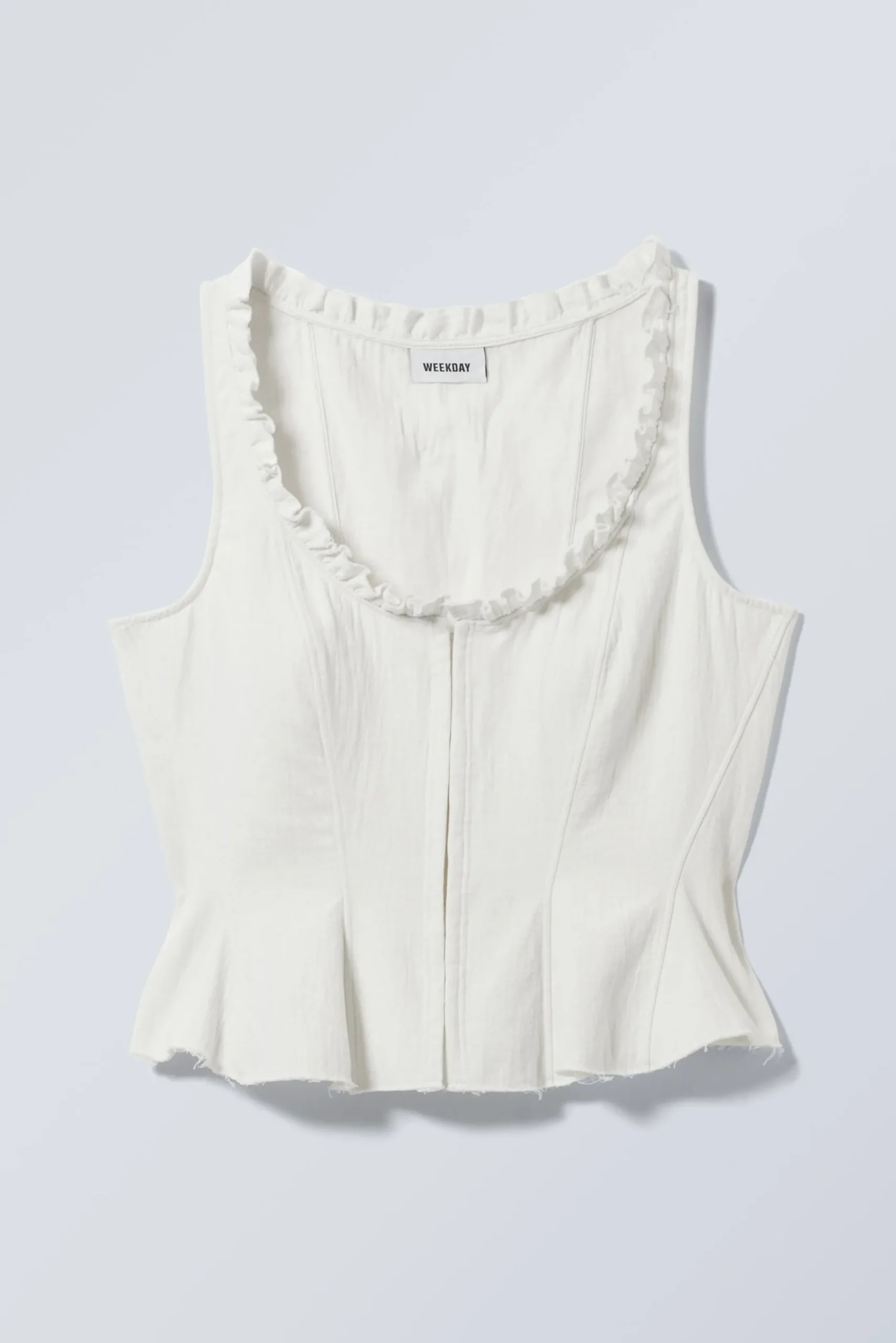 Weekday Toppar<TIGHT TWILL-KORSETTOPP