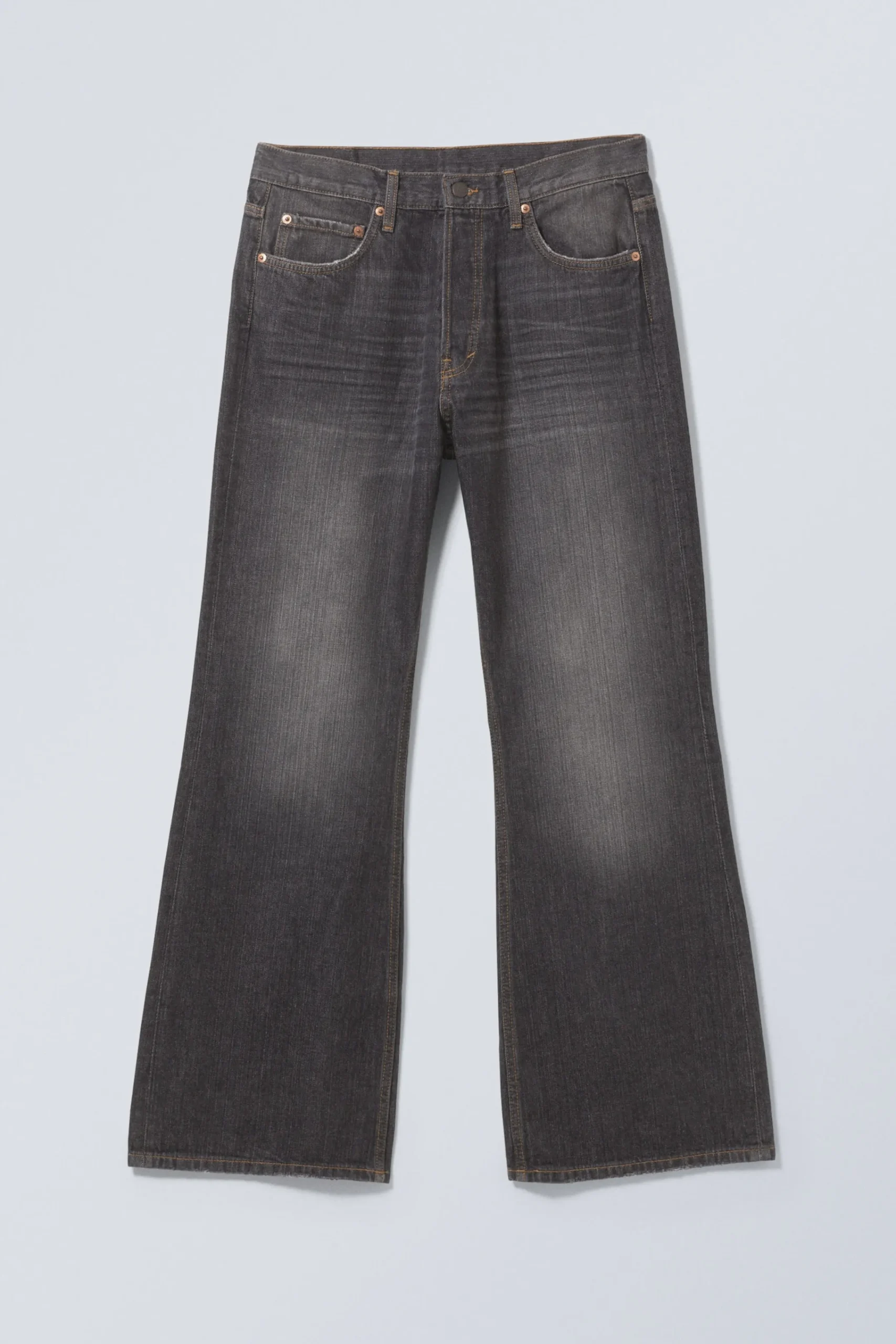 Weekday Jeans<TIME LOOSE BOOTCUT LEG JEANS