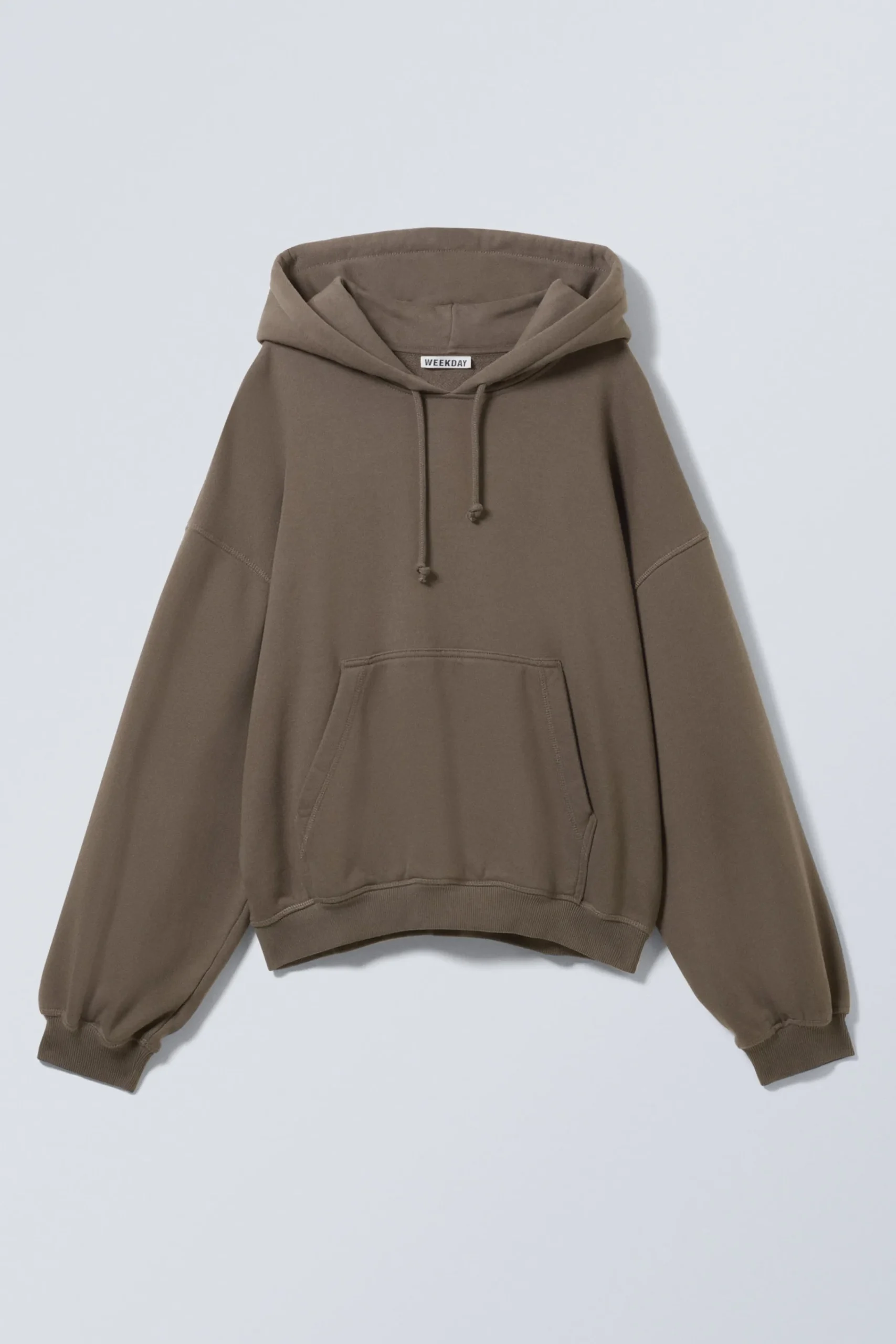 tung_ledig_hoodie_2-1.webp Weekday Hoodies | Basplagg<TUNG LEDIG HOODIE