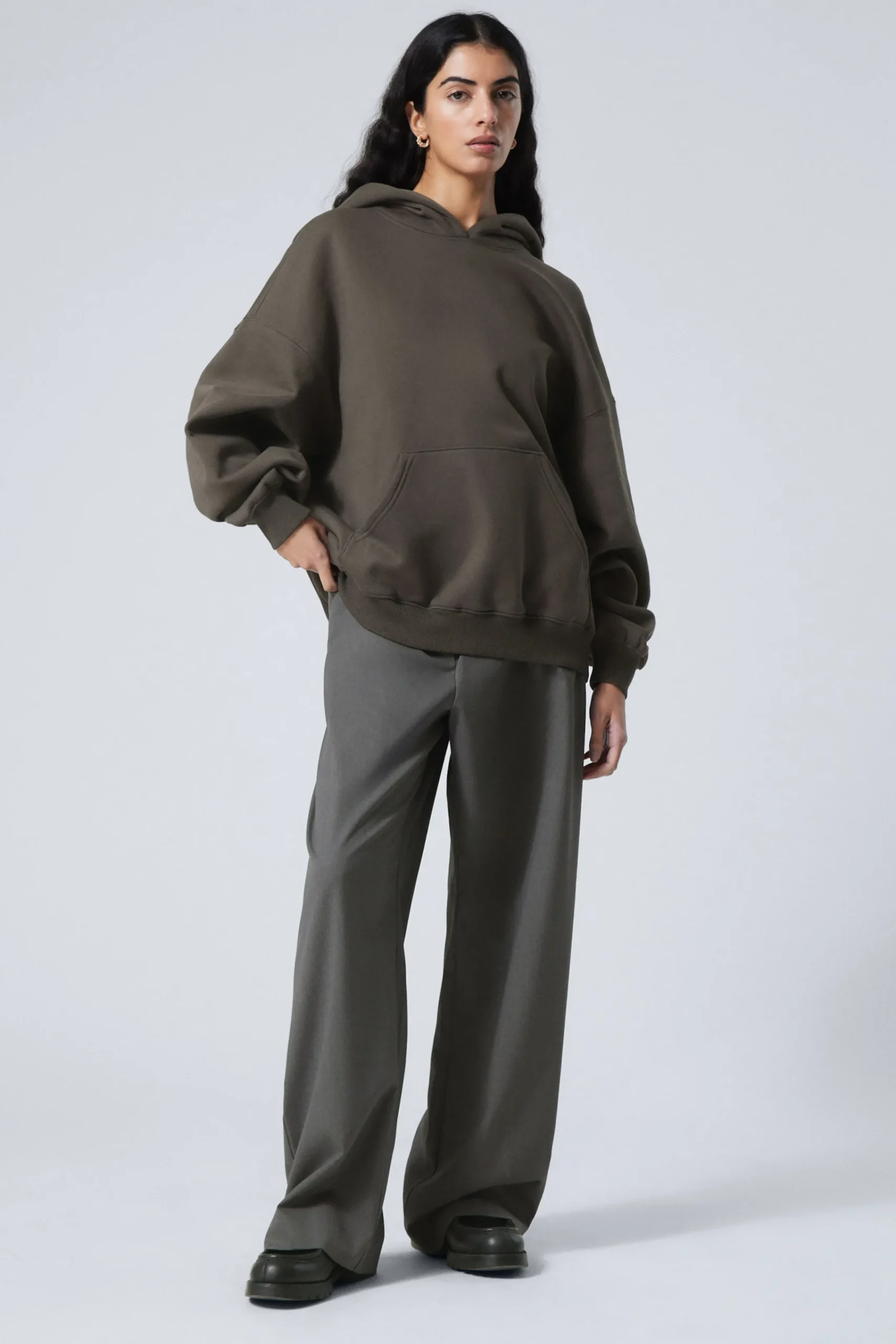 Weekday Hoodies | Basplagg<TUNG OVERSIZED HOODIE