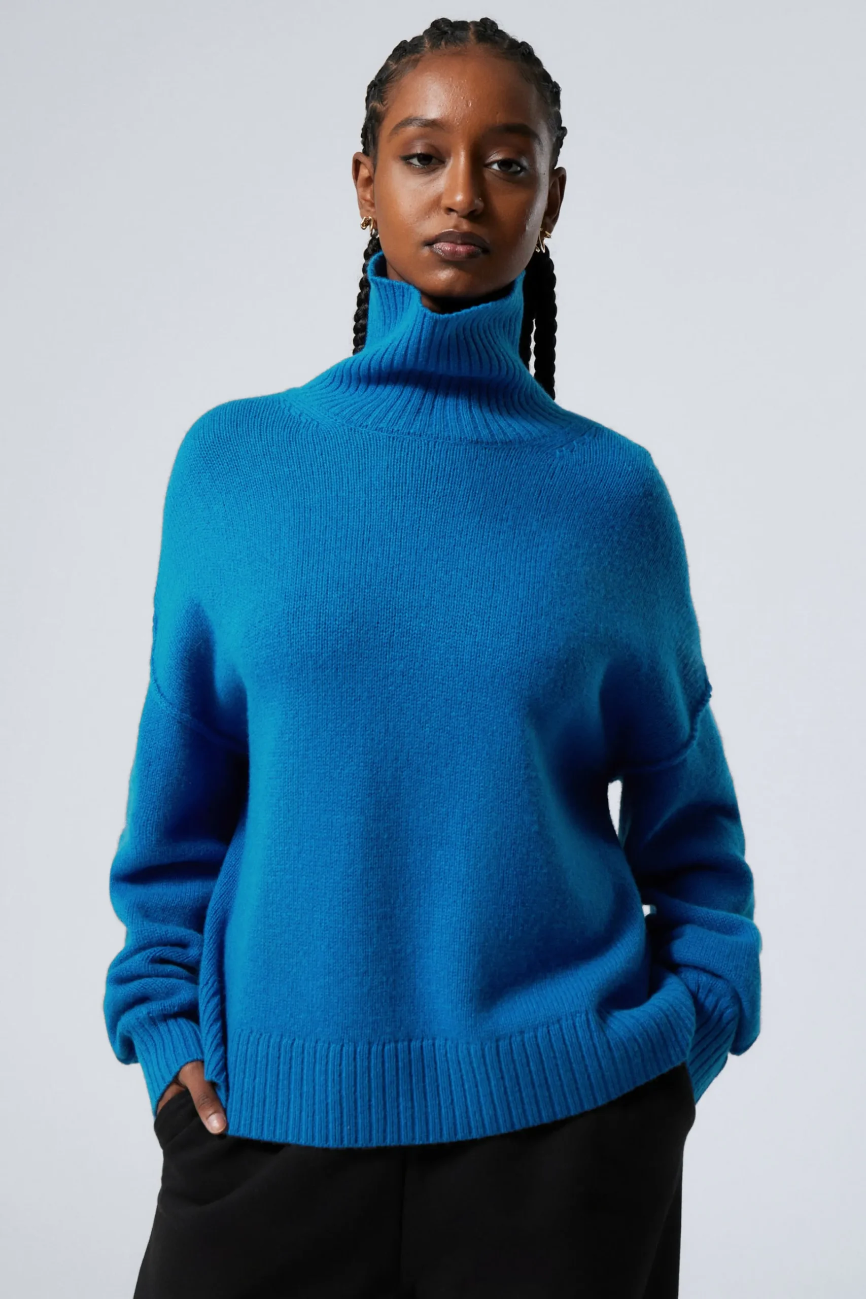 Weekday Stickat<TURTLENECK I ULL