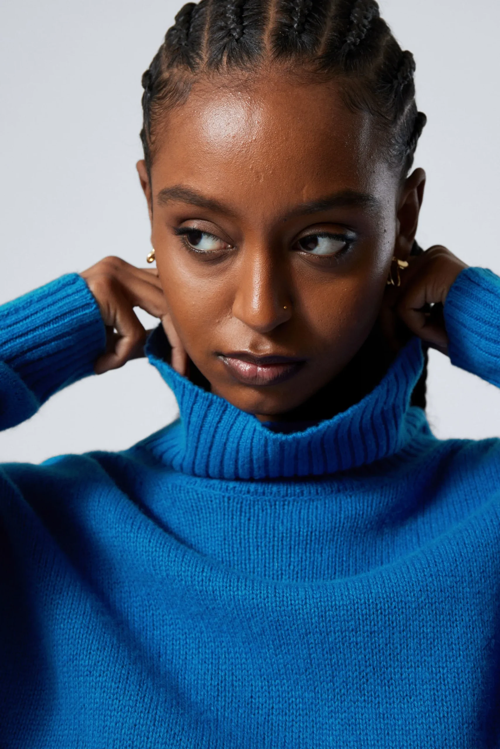 Weekday Stickat<TURTLENECK I ULL