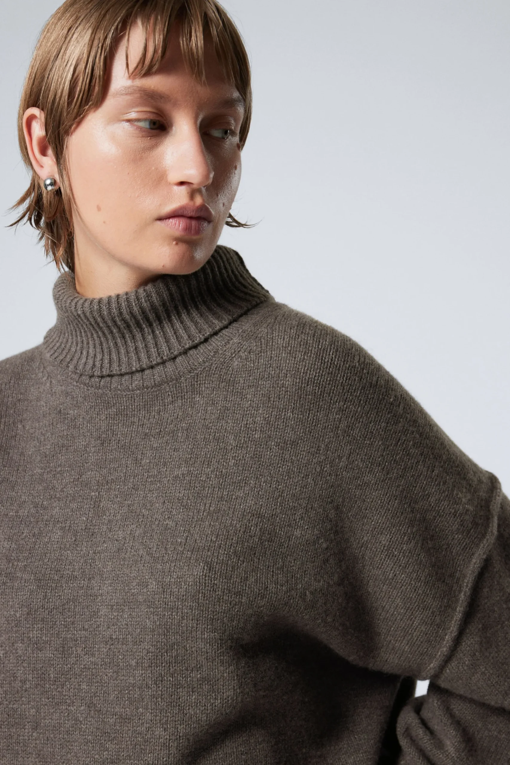 Weekday Stickat<TURTLENECK I ULL