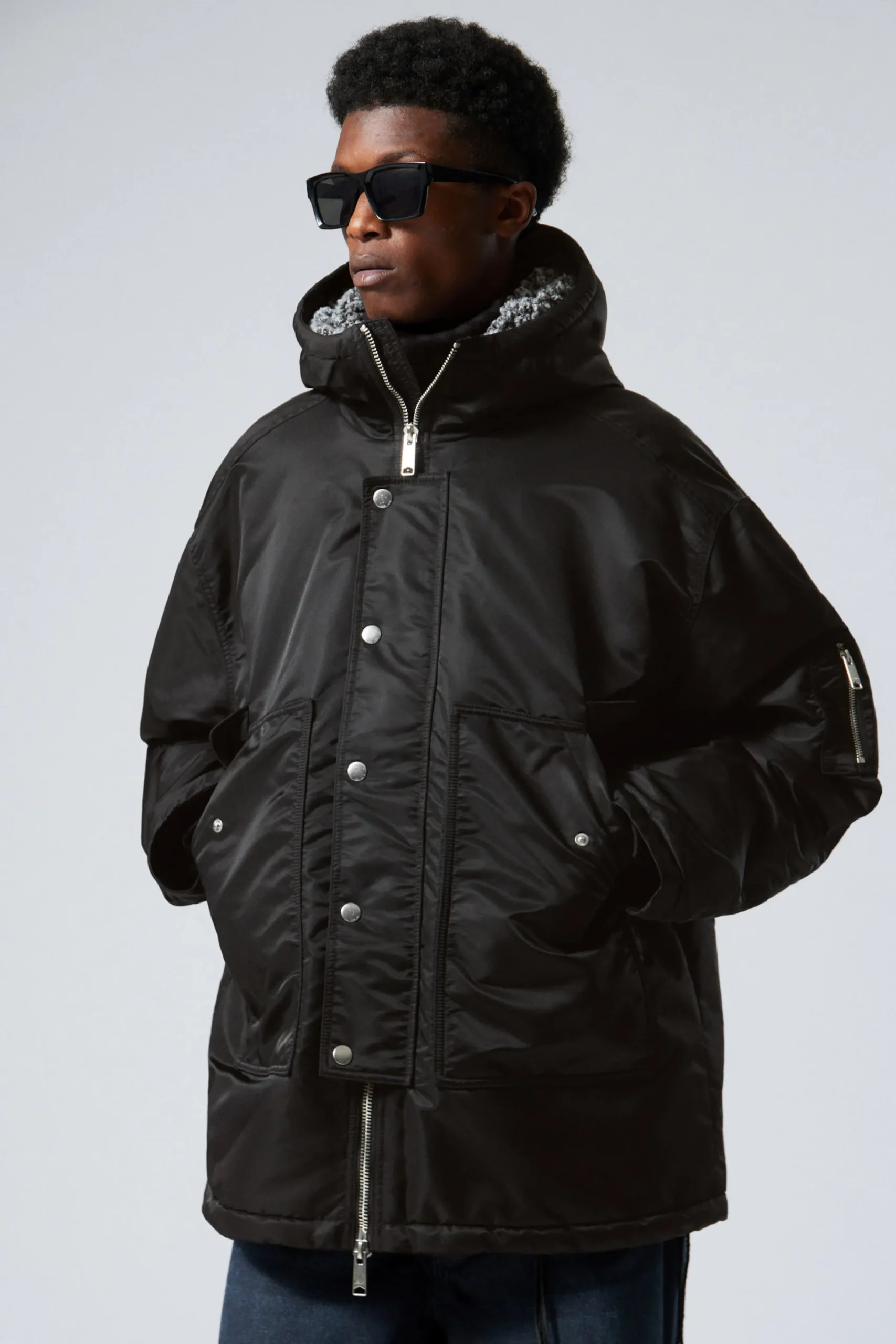 Weekday Jackor & Rockar<VADDERAD PARKAS I NYLON