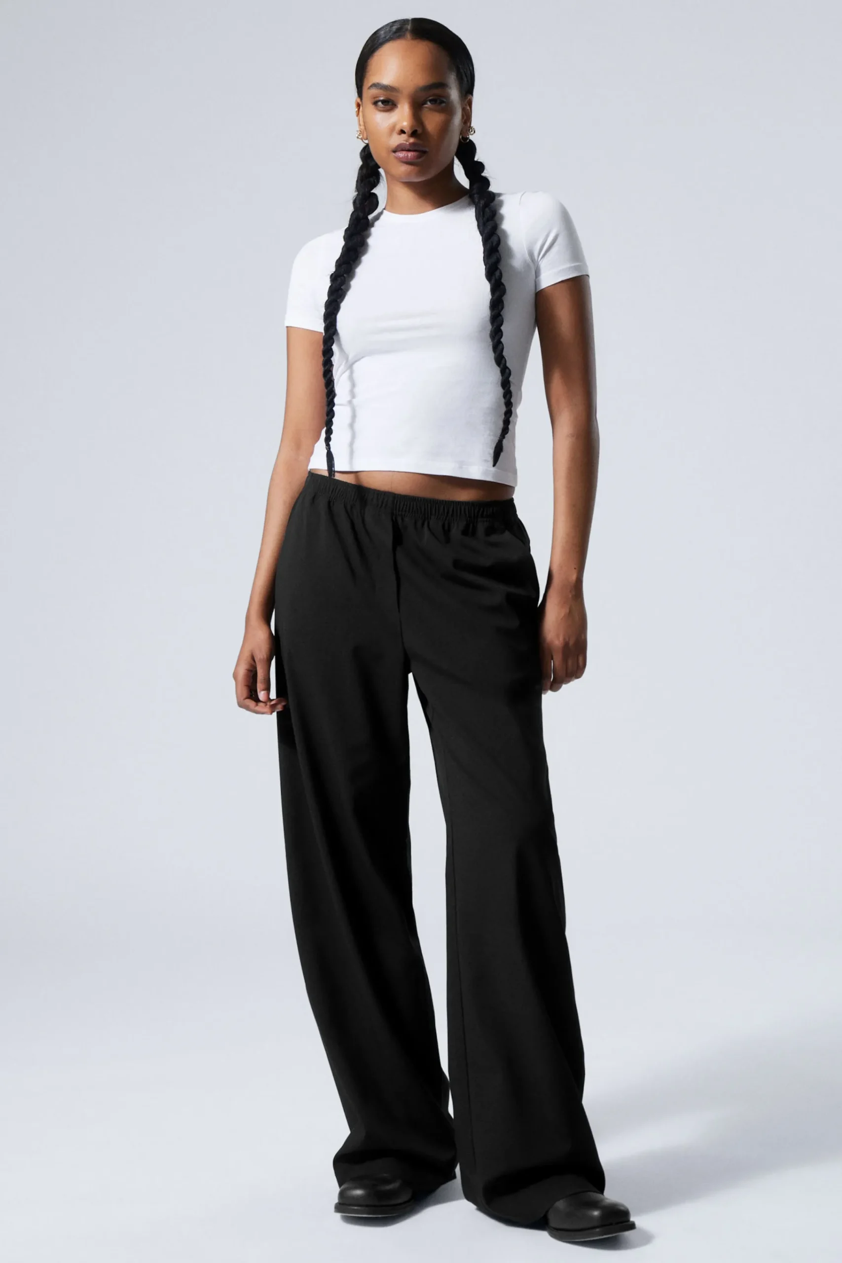 Weekday Byxor<VIDA PULL-ON KOSTYMBYXOR